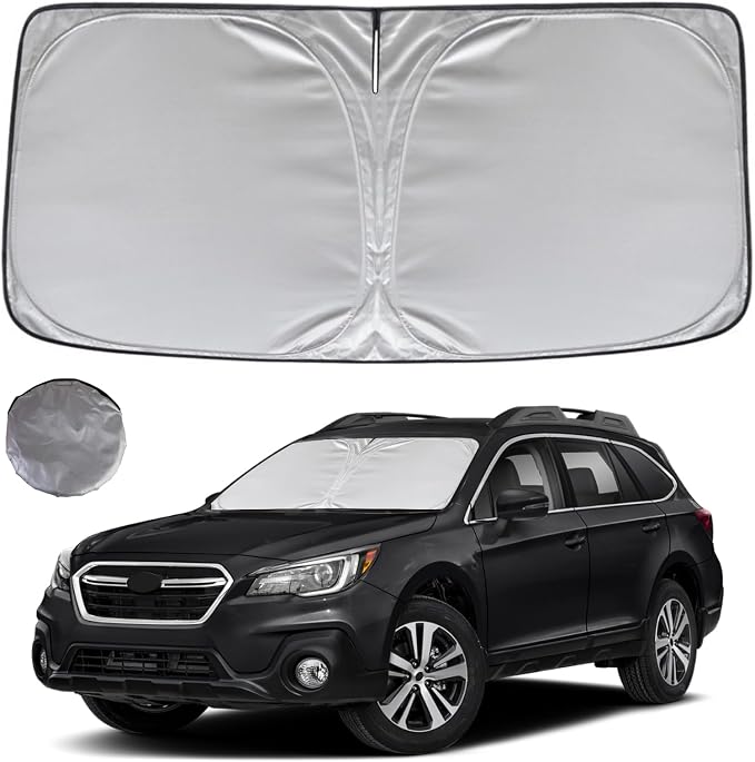 KAYZT Windshield Sun Shade for 2015-2019 Subaru Outback Wagon Foldable Sunshade Front Window Custom Fit Car Accessories
