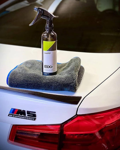 CARPRO EliXir Quick Detailer - Quick Detail Provides a Fast Layer of Depth, Gloss, and Hydrophobic Energy - 4 Liter (135oz)