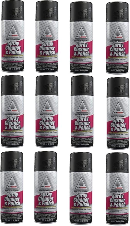 Honda 08732-SCP00 Spray Cleaner & Polish 12oz, Pack Of 12