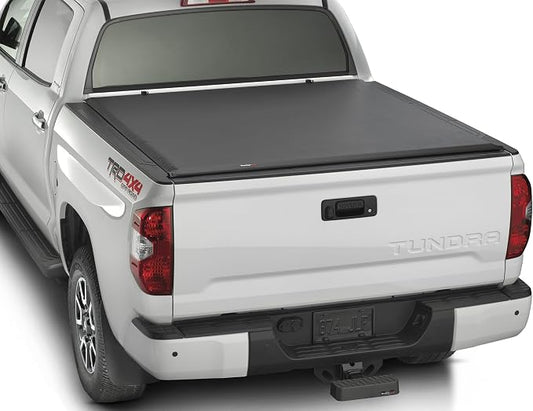 WeatherTech Roll Up Pickup Truck Bed Cover for Sierra 2500HD / 3500HD, Silverado 2500HD/3500HD, (8RC2438), Black
