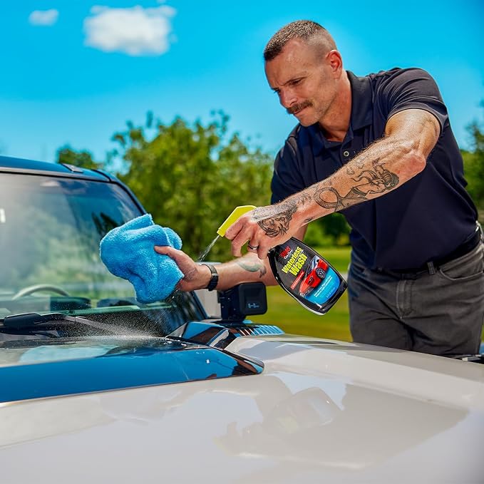 Stoner Car Care 92604-4PK Waterless Wash Car Detailing Spray – Safe, Scratch-Free Formula Quickly Cleans, Shines & Protects Cars, Trucks, Boats, Motorcycles, RVs & More – 22 Fl Oz, Pack of 4