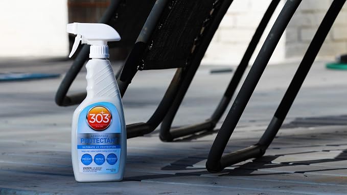 303 Products Aerospace Protectant Spray, UV Protection for Outdoor Surfaces – Protects Vinyl, Plastic & Rubber, Repels Dust & Dirt, Matte Finish, 16 oz