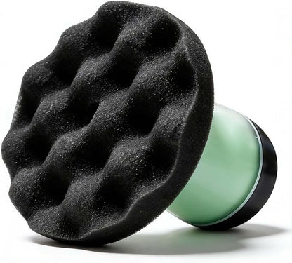 Tire Shine Applicator Pad, Reusable Tire Foam Sponge, No-Drip Streak-Free Tire Shine Applicator Pad, Durable and Reusable Hex-Grip Tires Dressing Applicators Pad for Most Vehicles