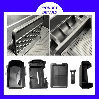 6pcs-2025 2026 Civic Center Console Organizer Hidden Storage Organizer for 2022-2026 Honda Civic 2026 Accessories 11th Gen Sedan Hatchback LX EX Sport Armrest Organizer(Not for Si/SporTouring)