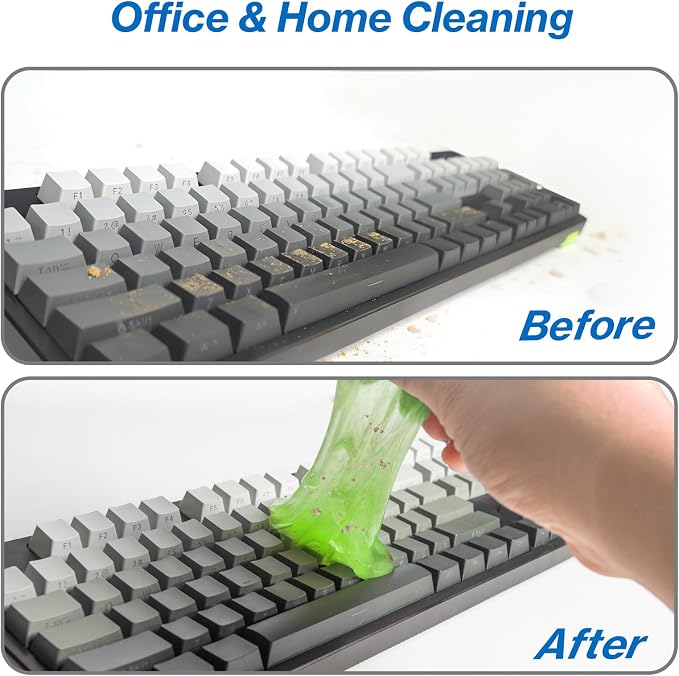 Car Cleaning Gels, Super Clean Clean Putty Dust Cleaner Kit, Auto Detailing Tools Cleaning Putty Car Interior Cleaner, Keyboard Cleaner, Cleaning Slime Car Cleaning Supplies Gift for Men Women