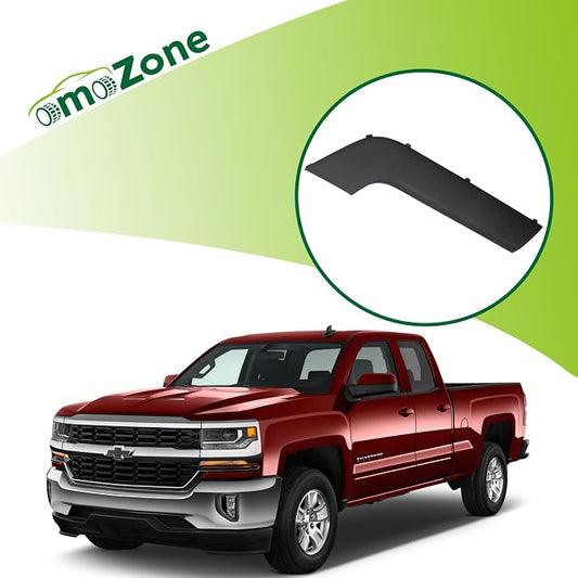 Door Armrest Cover Trim Front Right Passenger Side Door Panel Arm Rest Bezel Black Compatible with 2014-2020 Chevy Silverado GMC Sierra Replaces 23291498 22824677