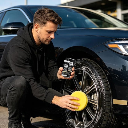 Tire Dressing,100ml Long-Lasting Repair Agent - Tire Restorer | The Outer Packaging May be Changed in Different batches, but it Does not Affect the acfor Vehicle, Truck, SUV, RV, Automotive Detailing