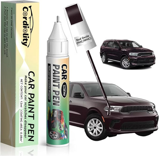 Red Oxide(PHC/WHC) Touch Up Paint Pen for Dodge,Car Paint Scratch Repair Pen Quick and Easy Fix Auto Paint Scratch