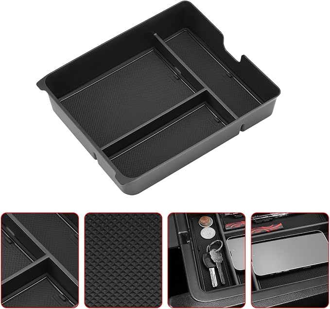 SPELAB Center Console Organizer Tray Compatible with Honda Pilot 2023-2025, 2024 2025 Ridgeline, 2024 2025 2026 Passport Insert Tray Pallet Storage Accessories
