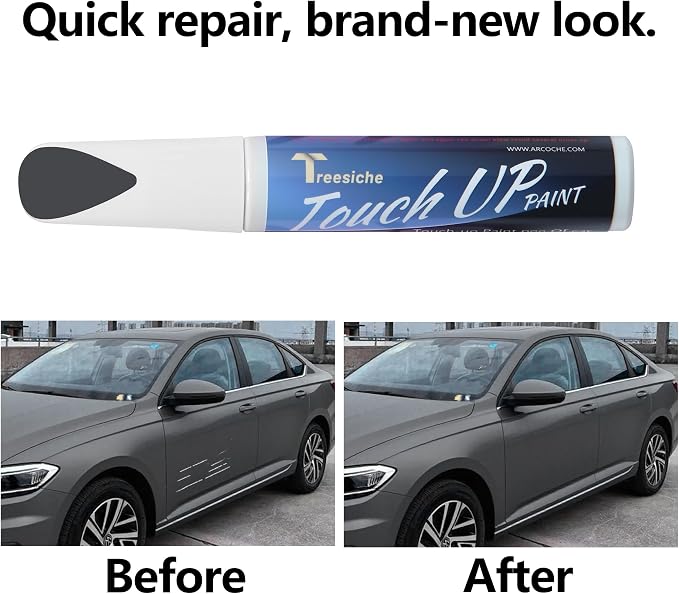 PAU LAU Granite Crystal Metallic Touch Up Paint for JEEP Match, Car Paint Scratch Repair kit, 2 in 1 Scratch Remover Pen with Color-Matched Rapid Drying of Paint Coating