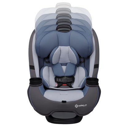 Safety 1st Grow and Go All-in-One Convertible Car Seat, Rear Facing, 5-40 lbs, Forward Facing (30–65 lbs), High Back Booster Seat 40-100 pounds, Alaskan Blue