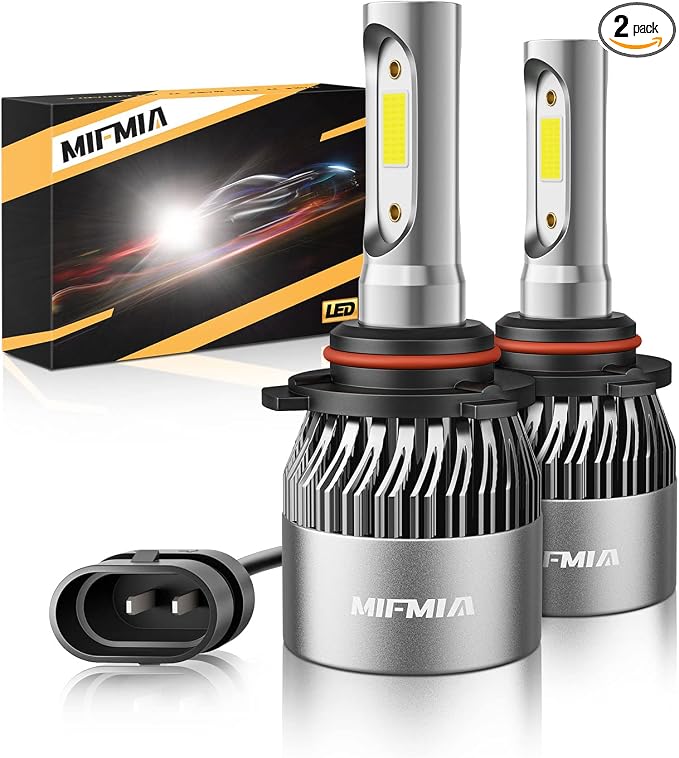 𝟫𝟢𝟣𝟤/𝖧𝖨𝖱𝟤 Bulbs, 36000LM 900% Brighter 6500K Cool White, IP68 Waterproof Plug-N-Play with Cooling Fan, Pack of 2, Interior Off Road Lights