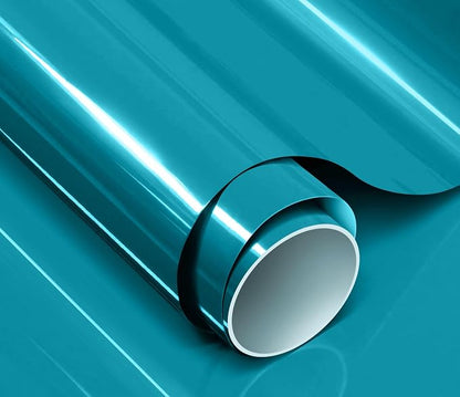ColorFusion PPF by VViViD, Gloss Miami Lagoon Blue Dry Apply PPF Vinyl Car Wrap Roll 6ft x 5ft