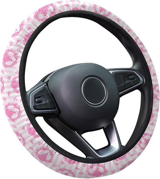 GENANY Magical Fantasy Steering Wheel Cover, Non Slip Polyester Car Wheel Protector for Car SUV Truck, Universal 15 Inch