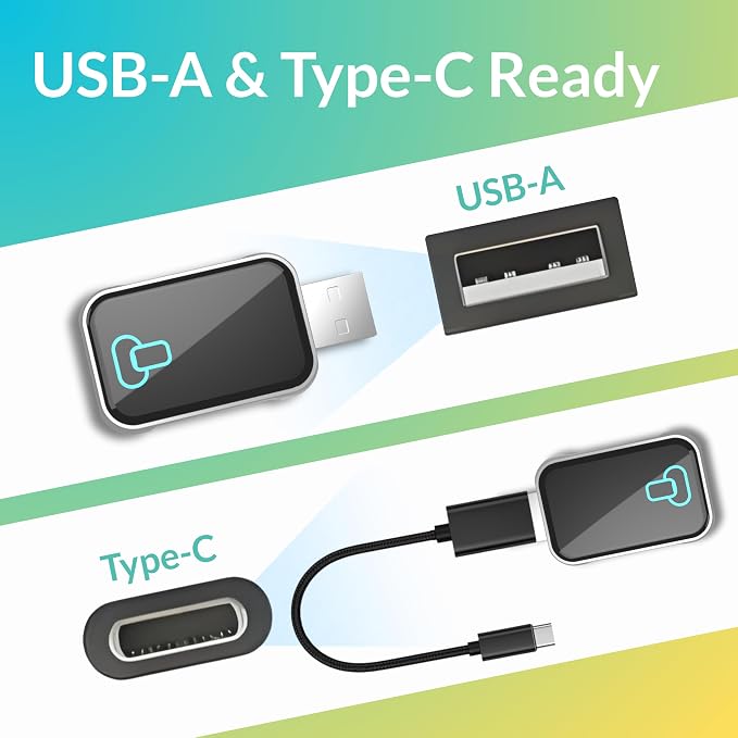 Wireless CarPlay Adapter for iPhone, Aluminum Cooling Carplay Receiver | Aluminum metal fast cooling, anti-interference stable connection, no lag audio, instant auto reconnect