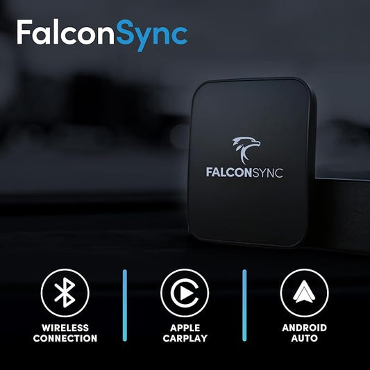 FalconEye Electronics FalconSync Wireless Apple CarPlay/Android Auto Adapter