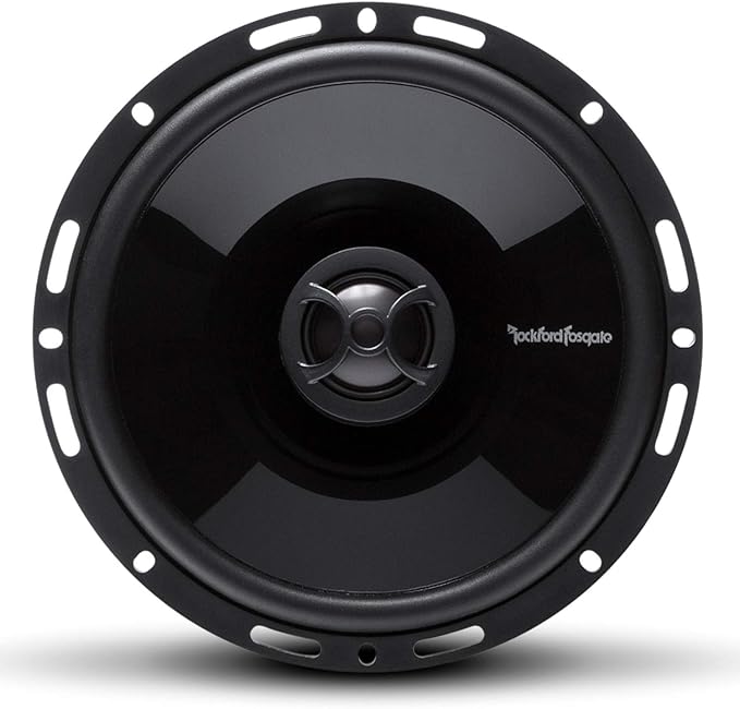 Rockford Fosgate P1650 Punch 6.5" 2-Way Coaxial Full Range Speaker - Black (Pair)