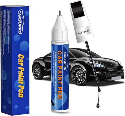 Black Touch Up Paint for Cars,Car Paint Touch Up Pen for Deep Scratches,Car Scratch Repair Pen Auto Scratch Remover for Easy to Use and Fix(Pearl Black)