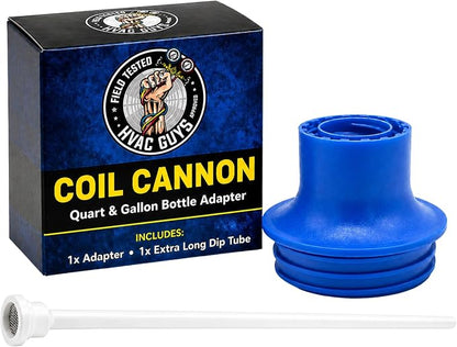 HVAC Guys Coil Cannon Quart & Gallon Bottle Adapter ONLY