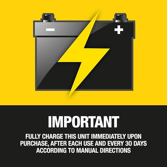 Stanley J5C09D 1200 Peak Amp Automotive Jump Starter, Portable Power – 2.1A/10W USB Port, 120 PSI Air Compressor
