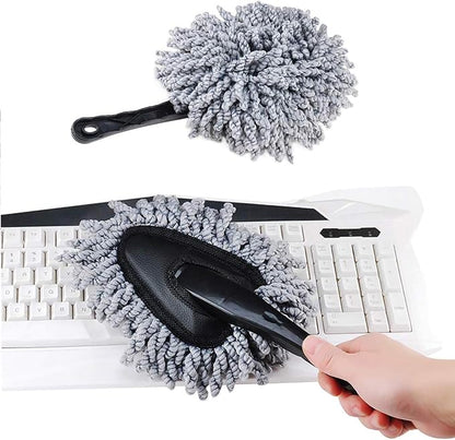 IPELY Super Soft Microfiber Car Dash Duster Brush for Car Cleaning Home Kitchen Computer Cleaning Brush Dusting Tool