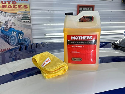 Mothers 80138 Professional Auto Wash, 1 Gallon