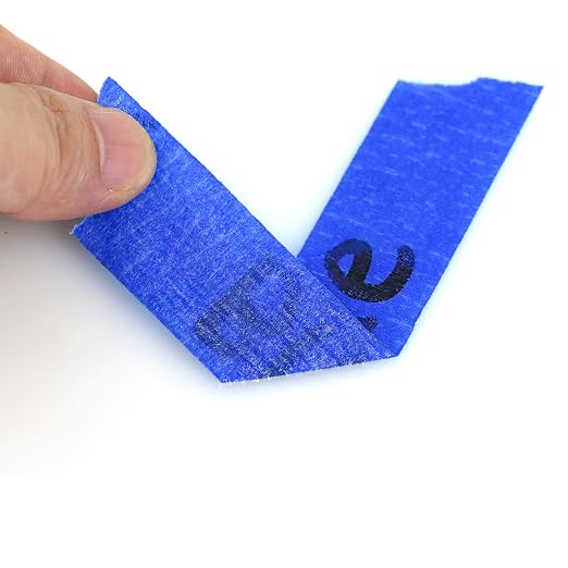 4 Pack Blue Painters Tape - Masking Tape 0.25", 0.50", 0.75", 1" Wide - Multi-Surface, Smart Adhesion, Multi-Size Pack - 360FT Total - Paint Tape for DIY, Labeling, Art, Car (#3910)