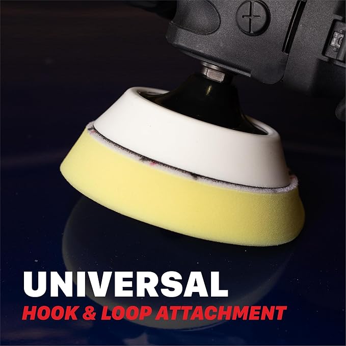 Maxshine 5” Universal Rotary Polisher Backing Pad – 125mm Hook & Loop Plate with 5/8” Thread – Professional Car Detailing Accessory for Buffing, Polishing, Paint Correction & Glossy Finish