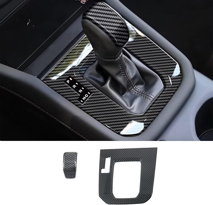 Interior Trim for Subaru Forester 2025 2026 Carbon Fiber Gear Shift Panel with Steering Wheel Trim
