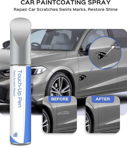 NH-700M Alabaster Silver Metallic Touch Up Paint Compatible with Honda Exact Match Chips and Nicks Touch Up