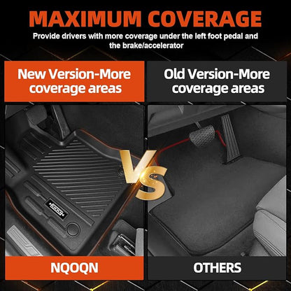 Custom Fit Floor Mats for Lexus RX RX350/RX350H/RX500h(NOT for RX450h+ PHEV) 2023-2026, All Weather TPE Floor Liners with Trunk Mat & Backrest Protectors, Odorless Full Set Interior Accessories