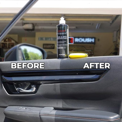 Jescar Tire & Trim Protectant - 16oz - Long-Lasting UV Protection for Tires, Trim, and Vinyl – Restores Shine, Prevents Fading, and Repels Dirt – Easy Application, Professional-Grade