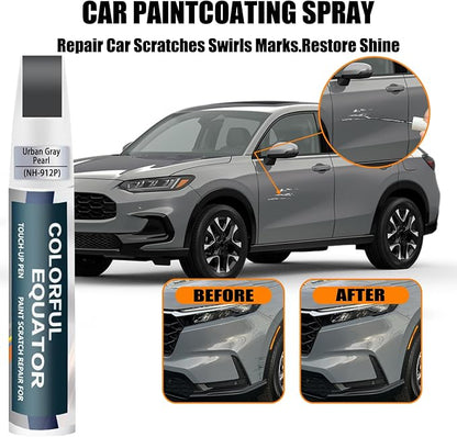 Urban Gray Pearl(NH-912P) Touch Up Paint Compatible with Honda, Car Paint Pen Scratch Repair Two-In-One Touch Up Paint, Premium Car Scratch Remover for Deep Scratches