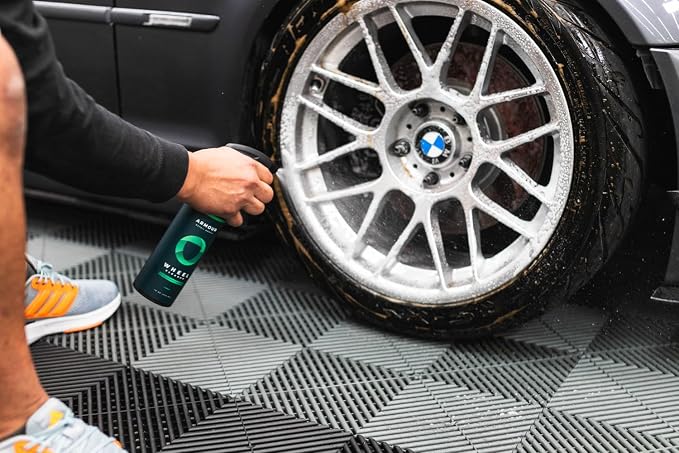 Armour Detail Supply - Wheel Cleaner - pH Neutral, Color-Changing Formula for Safe Brake Dust Removal – High-Cling Foam, Safe on All Finishes - 16oz