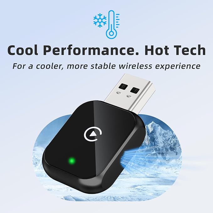 Wireless Carplay Adapter (Jet Black)