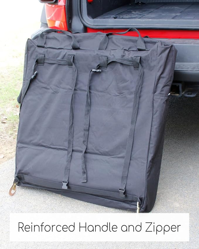 Upgraded Hard Top Storage Bag Fit for Ford Bronco 2021 2022 2023 2/4-Door, Portable Freedom Panel Storage Bag for Roof Panel Over First Row Seat, Front Hardtop Organizer Bag 1Pc