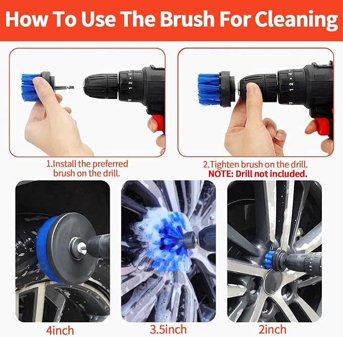 23Pcs Car Wash Kit,62" Car Wash Brush Mop with Long Handle,Car Cleaning Kit,Car Detailing Brush Set,Car Wash Bucket with Filter,Windshield Window Squeegee for Cars RV Truck Boat