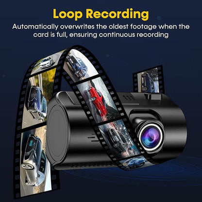 4K+1080P Dash Cam Front and Rear: 15-Min Install 5.8GHz WiFi 20MB/s Fast Download Dual Dash Cameras for Car with GPS - G-Sensor WDR/HDR Super Night Vision 24H Parking Mode by Befumly