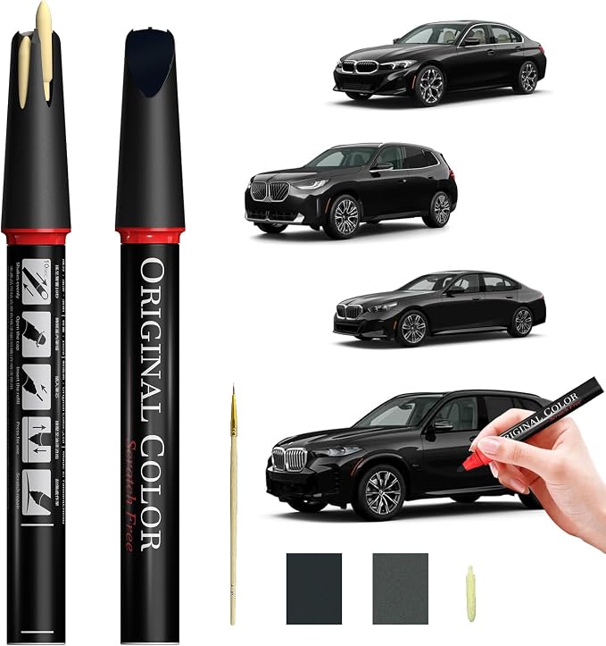 Carhoo C57/X15/X1C Aventurin Red Touch Up Paint Suitable For BMW, Genuine Custom Color Absoulutely Without Color Differences (16ml)
