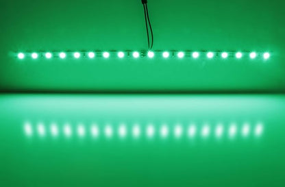iJDMTOY 18-SMD-5050 LED Strip Light Compatible with Car Trunk Cargo Area or Interior Illumination, Emerald Green
