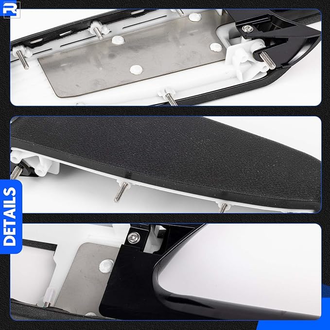 80994 Door Panel Armrest Repair Fit for Chevy Silverado Suburban Tahoe Avalanche | Fit for GMC Sierra Yukon 2010-2014 | Fits Door Panel with Release Handle Above Armrest | Front Left Driver Side | Black