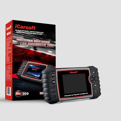 OBD2 Diagnostic Scan Tool for Mercedes Benz/Sprinter, iCarsoft M900 V2.0 Scanner Code Reader for Engine, Transmission, ABS, Airbag Systems, Oil/SAS/EPB/ETC/INJ Reset,Battery Test