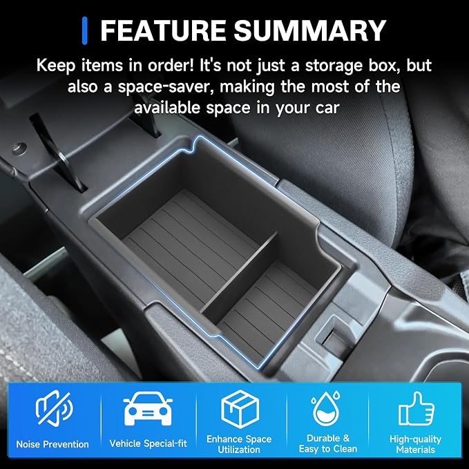 SXCY for 2025 2026 Nissan Kicks Center Console Organizer for 2025 2026 Nissan Kicks [S/SV/SR] Accessories 2025 2026 Kicks Armrest Console Organizer for 2025 2026 Kicks Console Organizer Tray