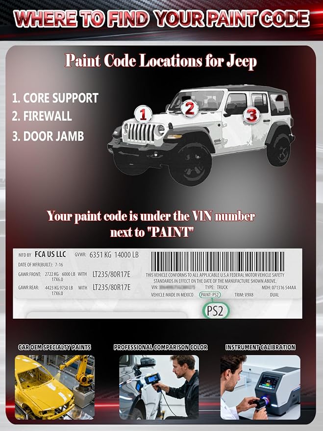 PV6/DV6 Sunburst Orange Pearl Car Touch Up Paint for Jeep, Color Accurate Two-In-One Car Paint Scratch Repair Pen, Professional Scratch Remover for Vehicles Chips and Nicks Scuff