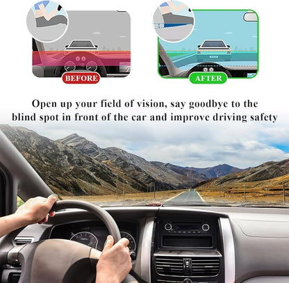 Car Seat Cushion, Comfort Memory Foam Car Cushion, Non-Slip Auto Booster Seat Cushion for Improve Driving Vision, Suitable for Vehicles Trucks SUVs Car Accessories (Pink)