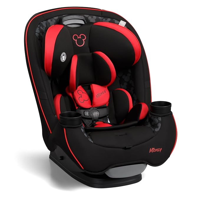 Disney Baby Grow and Go All-in-One Convertible Car Seat, Infant to Toddler Carseat, Simply Mickey