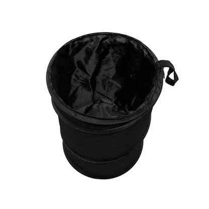 FH Group FH1120 Collapsible Trash Can (Black) Small with Gift - Universal for Cars Trucks and SUVs