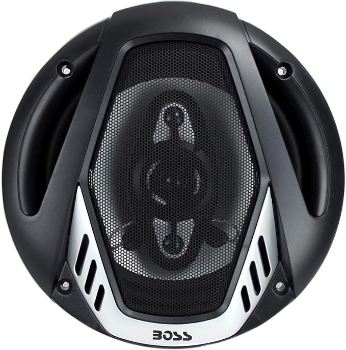 BOSS Audio Systems 6.5 Inch 400 Watt 4 Way 4 Ohm Full Range Car Audio Coaxial Stereo Speakers with Mylar Dome Tweeters, 2 Pairs
