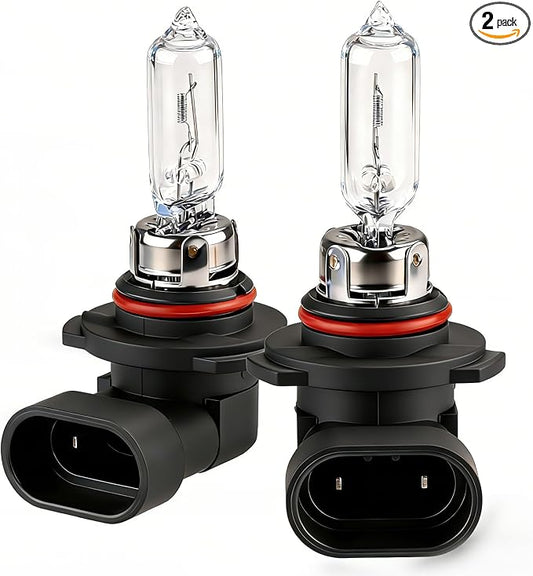 9005 Headlight Bulbs - 2Pcs 12V 55W 9005 Halogen Bulbs Replacement for Car Truck Headlight Bulb, 3800K Amber Yellow
