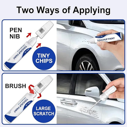 Cirrus White(650/9650) Touch Up Paint for Mercedes-Benz Car Paint Pen Scratch Repair Two-In-One Touch Up Paint Automotive Paint Pen for Mercedes Benz A/C/E/G/M/GL/GLA/GLB/GLC/CLS/SL/SLC